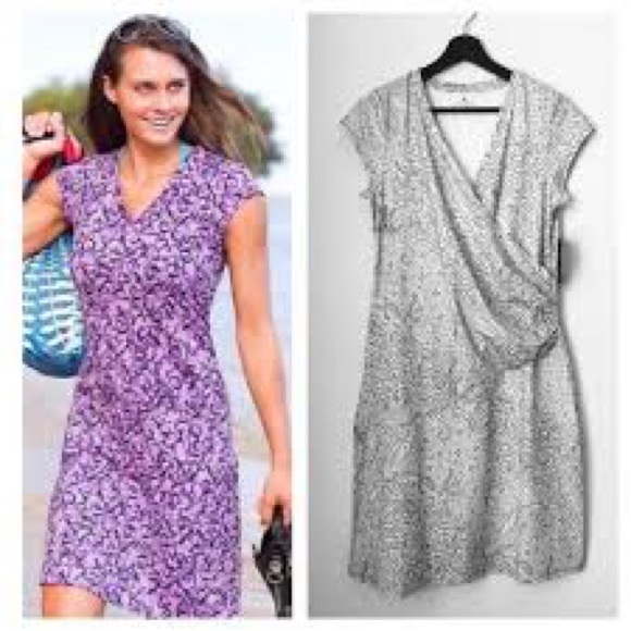 athleta wrap dress